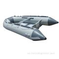 Bote de pesca de bote inflable de doble asiento de PVC